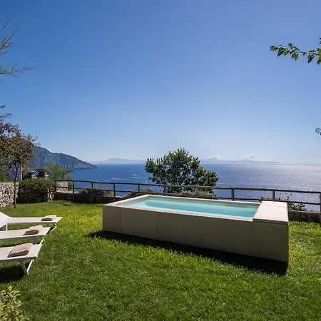 Belvedere Delle Sirene With Views Pool And Guest Services Villa